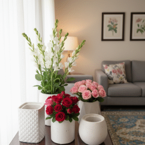 ফুলদানি, কলমদানি,শো-পিচ