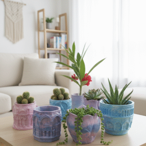 শো-পিস ডিজাইন টব