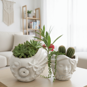 শো-পিস ঝিনুক,মূখ্য আকৃতি টব